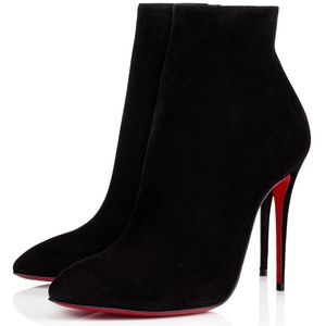 Christian Louboutin Eloise Booty 100 Black39 suede